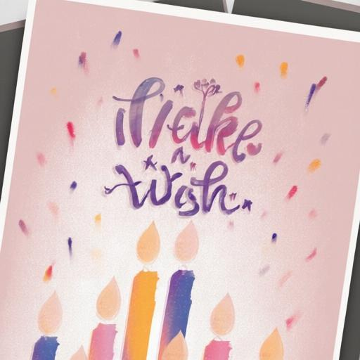 Make A Wish — step 0